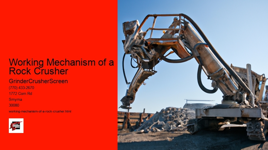 Working Mechanism of a Rock Crusher